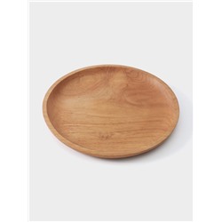 Тарелка, 20×20×2 см, тиковое дерево