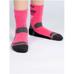 Термоноски трикотажные для девочек (низкие махровые)