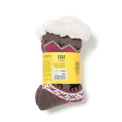 Теплые ESLI Носки-слиперы ESW001