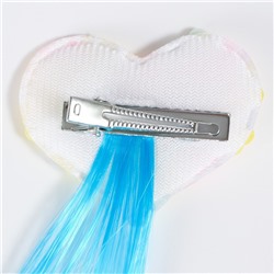 Прядь для волос на заколке «Звездочка» 20 см, My Little Pony