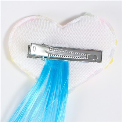 Прядь для волос на заколке «Звездочка» 20 см, My Little Pony