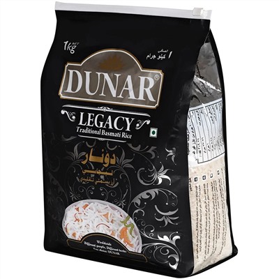 Dunar Legacy Basmati Rice / Рис Басмати Легаси 1 кг