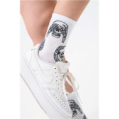 Носки женские Скелет (набор 4 пары)