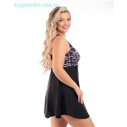 24460-2 Купальник раздельный платье (58-66)