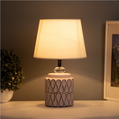 Лампа настольная «Медитация» 1×40 Вт Е14 розовый 20×20×35 см