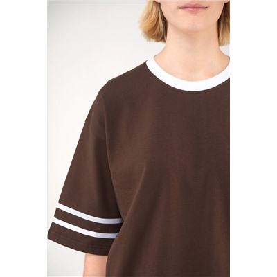 Женский костюм оверсайз из хлопка Happyfox