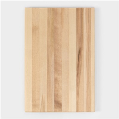 Доска разделочная деревянная Доляна, 30×20×2 см, берёза