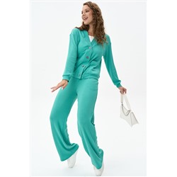 Костюм Модная осень (зелёный)