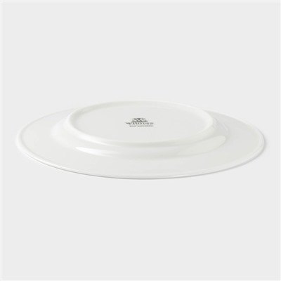 Тарелка десертная Wilmax Stella Pro, d=18 см, фарфор, белая