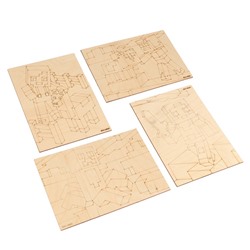 Доски для выжигания «Игровой мир»