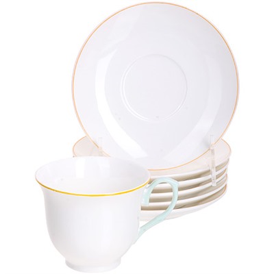 28604 Чайный сервиз 12 пр 220мл в подар/уп LR (х8)