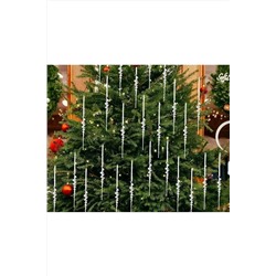 61117 Сосульки на елку прозрачные НАТАЛИ, 1205496