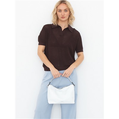 Сумка 58491 white Velina Fabbiana-Safenta