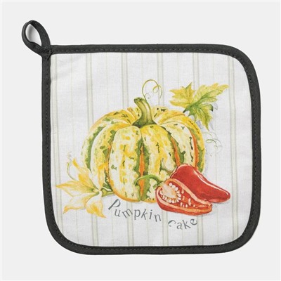 Прихватка Этель Vegetable 19х19 см, 100% хлопок, саржа, ватин 250 г/м2
