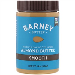 Barney Butter, Миндальное масло, однородное, 16 унций (454 г)