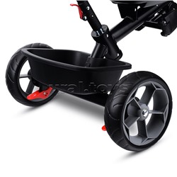 Велосипед трехколесный Rocket 136-GR, колеса EVA 10"/8", цвет серый