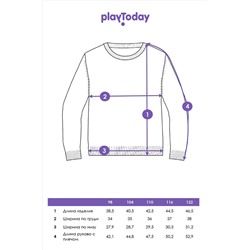 Джемпер PLAYTODAY, 1088876