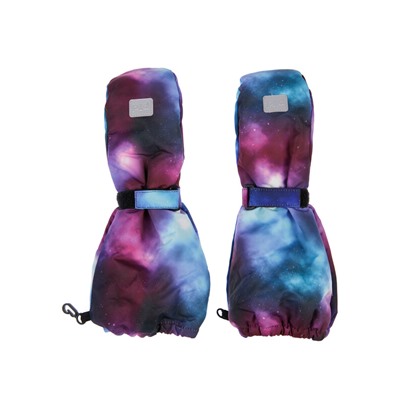 Варежки текстильные для девочек