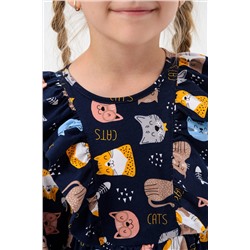 Платье Крылья длинный рукав НАТАЛИ, 1071266