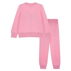 Комплект трикотажный для девочек: толстовка, брюки