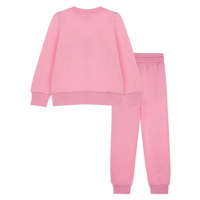 Комплект трикотажный для девочек: толстовка, брюки