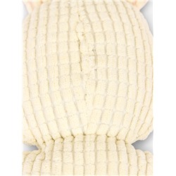 Мягкая игрушка для собак «Заяц», 26.5 с, с пищалкой, белая