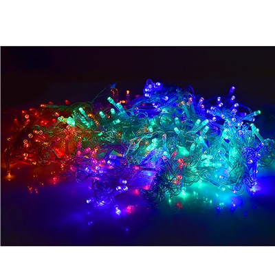 Электрогирлянда-занавес 3*2м, 320 ламп, цветная