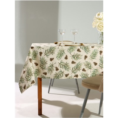 Скатерть новогодняя «Этель» Christmas tree 147×180± 3 см, 100% хлопок, саржа 190 г/м²