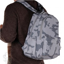 Рюкзак мужской текстильный 3968PM gray Sikaile