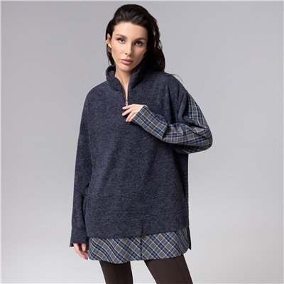 Свитшот утеплённый, Путешествие начинается (синяя туманность)