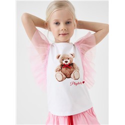 Джемпер трикотажный для девочек (футболка)