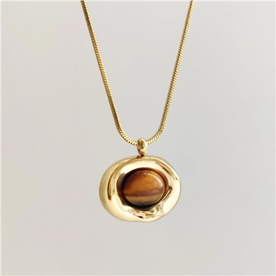 Колье "ТИГРОВЫЙ ГЛАЗ"