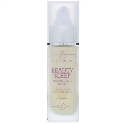 Supermood, Beauty Sleep, сыворотка для лица Absolute Bliss Serum, 30 мл
