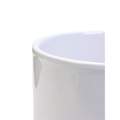 УЦЕНКА Горшок для цветов «Афродита», керамический, 1.7 л, белый