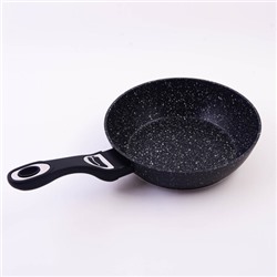 7842-1 Сковорода 22 см глубокая черная MB (8)