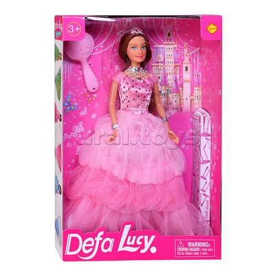 Кукла в бальном платье с аксессуарами,