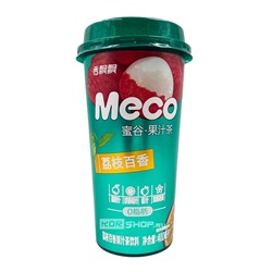 Напиток фруктовый чай Улун со вкусом личи-маракуйя MECO, Китай, 400 мл