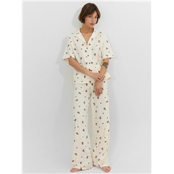 КОМПЛЕКТ ЖЕНСКИЙ (РУБАШКА, БРЮКИ) 592554