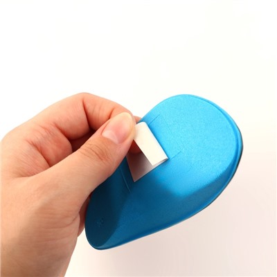 Супинаторы для обуви, на клеевой основе, 10.5×5.1 см, пара, чёрные