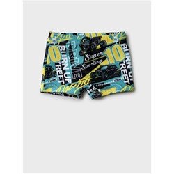 Плавки-шорты трикотажные для мальчиков, средней длины