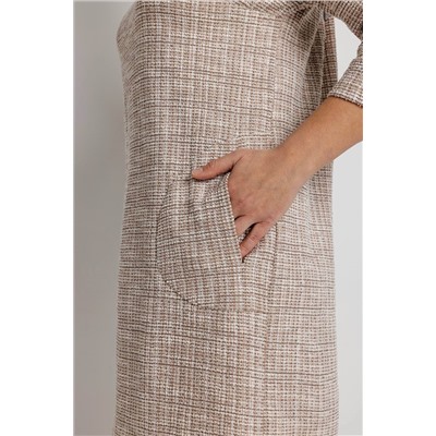 Платье женское  6163Ш/01/Пудровый