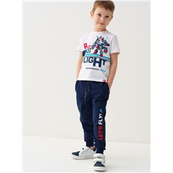 Комплект трикотажный для мальчиков: фуфайка (футболка), брюки