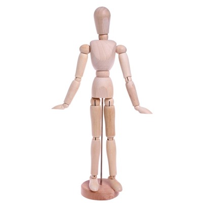 УЦЕНКА Модель деревянная художественная манекен «Человек», 30 см