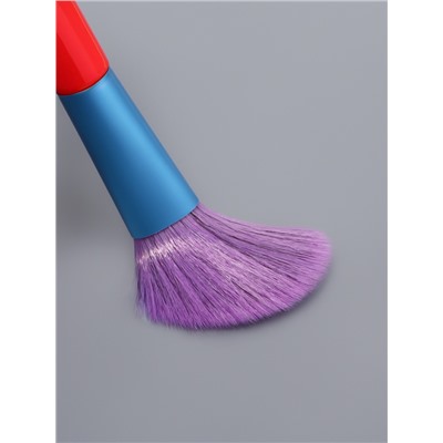 Набор кистей для макияжа COLOR POWER, 5 шт., разноцветные