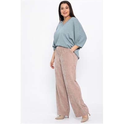 Брюки вельветовые Брауни (бежевые) Б14830-25М