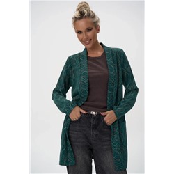 Кардиган Уютный вечер 2 (изумрудный)