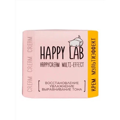 Happy Lab Крем для лица Multi-effect: восстановление, увлажнение, выравнивание тона, 50 мл 21196