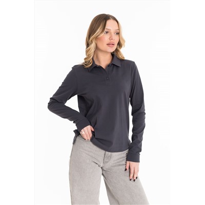 Лонгслив-поло М324272б