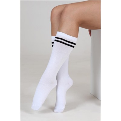 Гольфы Графика женские (Белый)