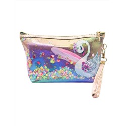 Sunflower Косметичка женская лодочка с пайетками 391, лебедь, разноцветный 21002